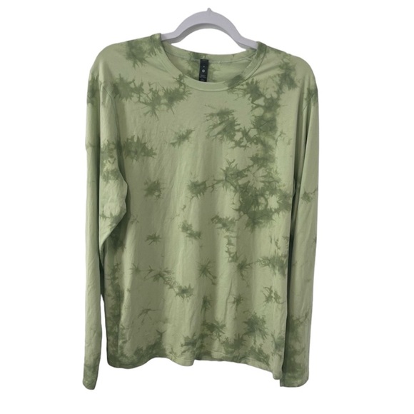 lululemon athletica Other - Lululemon The Fundamental Long Sleeve Shirt in  New Tide Shibori Arctic Mint M